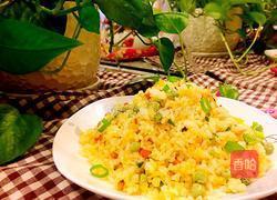 咸蛋黄炒饭的做法图解9