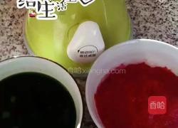 苋菜汁油条的做法图解2