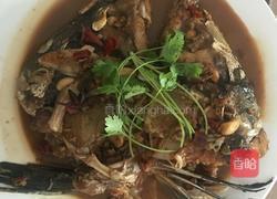 红烧鱼头的做法图解8