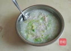 白菜瘦肉粥的做法图解8