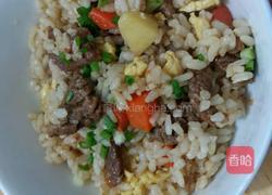 牛肉蛋炒饭的做法图解7