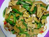 青椒炒豆干