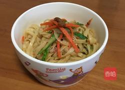 黄豆酱拌面的做法图解7