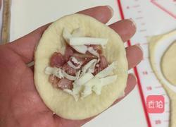 培根芝士花朵面包的做法图解7