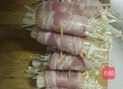金针菇培根卷的做法图解5