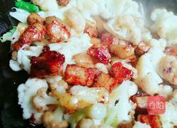 家常肉烧花菜的做法图解8