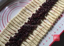 蜜豆花环面包的做法图解7