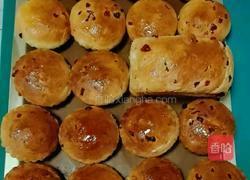 炼乳蔓越莓面包的做法图解5