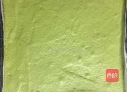 波菜汁蛋糕卷的做法图解3
