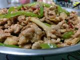 豆干青椒炒肉丝