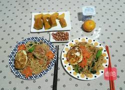 蔬菜炒面的做法图解7
