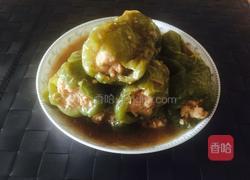 青椒塞肉的做法图解7