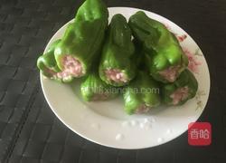 青椒塞肉的做法图解4