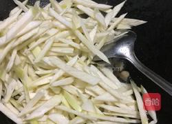 茭白丝炒肉丝的做法图解4