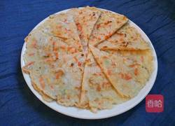 胡萝卜鸡蛋饼的做法图解8