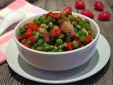 腊肉烧豌豆