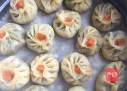 萝卜茎叶馅南瓜皮包子的做法图解12
