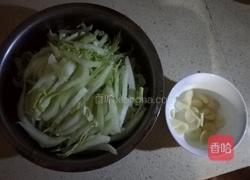 醋溜白菜的做法图解2