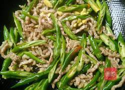 青椒炒肉的做法图解7