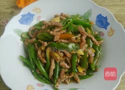 青椒炒肉的做法图解9