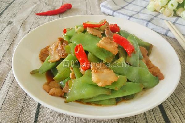 小炒芸豆五花肉
