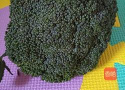 牛肉末西兰花的做法图解1