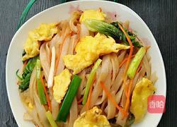 鸡蛋炒河粉的做法图解10