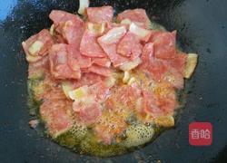 培根肉炒甜椒的做法图解2
