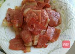 培根肉炒甜椒的做法图解3