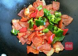 培根肉炒甜椒的做法图解10