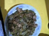 花肉豆豉焖苦瓜
