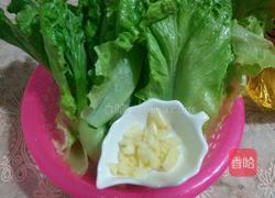 清炒生菜的做法图解3