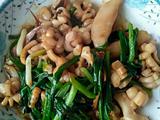 葱炒鲜鱿