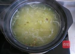砂锅大米绿豆煲的做法图解7