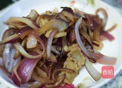 洋葱炒肉的做法图解5