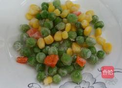 豌豆杏鲍菇炒虾仁的做法图解4