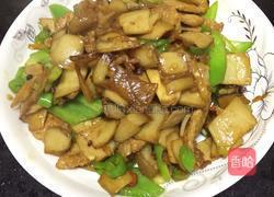 杏鲍菇炒肉的做法图解8