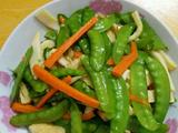 荷兰豆炒油豆腐