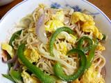意大里面炒鸡蛋