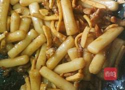 九芽肉丝炒年糕的做法图解16