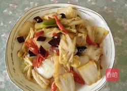 酸辣白菜的做法图解3