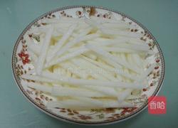 京糕雪梨丝的做法图解2