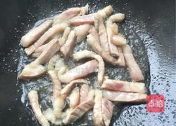 杏鲍菇炒肉的做法图解4