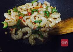 香辣虾仁的做法图解3