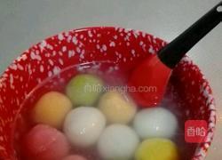缤纷五彩芝麻汤圆的做法图解12