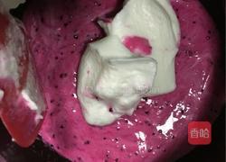 火龙果蛋糕卷的做法图解6