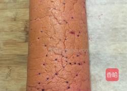 火龙果蛋糕卷的做法图解8
