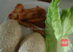 中式汉堡的做法图解3