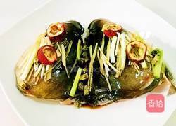 山楂杭菊蒸鱼头的做法图解5