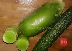 红油三青脆条的做法图解1